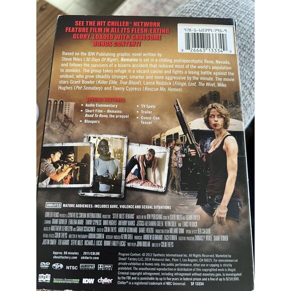 Lot Of 4 Horror Movies Halloween, Remains, My Bloody Valentine, Trick Or Trick - Picture 9 of 16